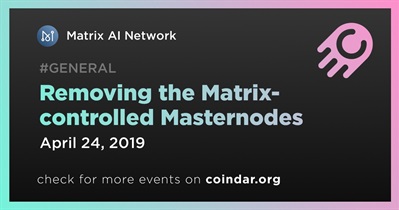 Removing the Matrix-controlled Masternodes