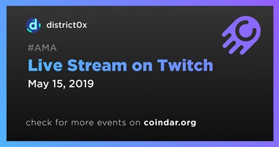 Live Stream on Twitch