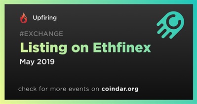 Listing on Ethfinex