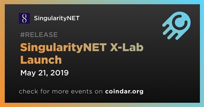 SingularityNET X-Lab Launch
