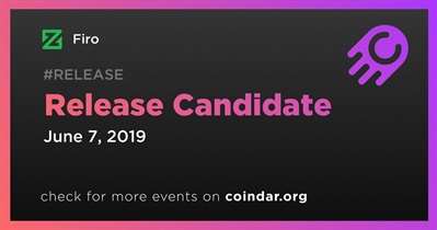 Release Candidate