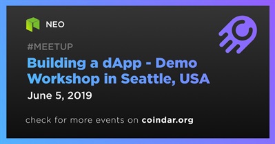 Building a dApp - Demo Workshop in Seattle, USA