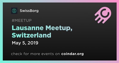 Lausanne Meetup, Switzerland