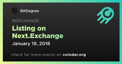 Listing on Next.Exchange