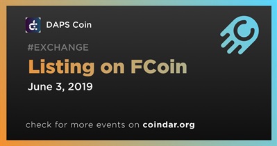 Listing on FCoin