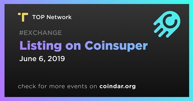 Listing on Coinsuper