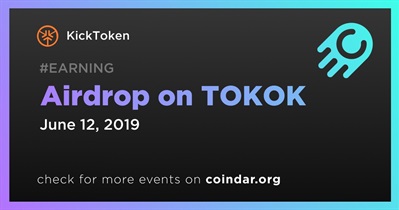 Airdrop on TOKOK