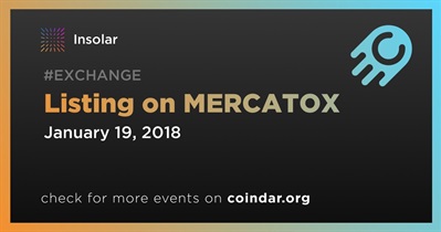 Listing on MERCATOX