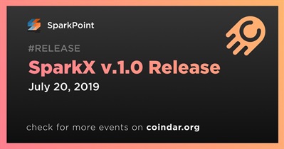 SparkX v.1.0 Release