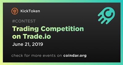 Trading Competition on Trade.io