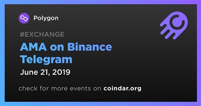 AMA on Binance Telegram