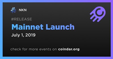 Mainnet Launch