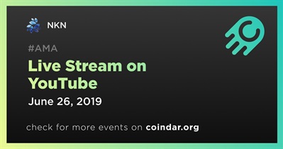 Live Stream on YouTube