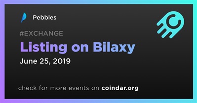 Listing on Bilaxy