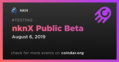 nknX Public Beta