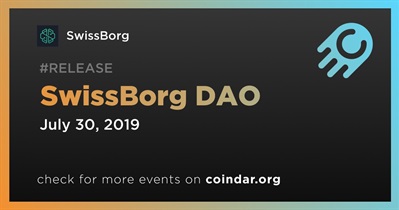 SwissBorg DAO