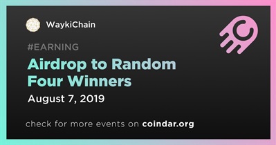 Airdrop to Random Four Winners