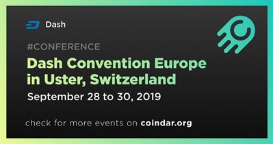 Dash Convention Europe in Uster, Switzerland