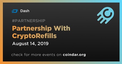 Partnership With CryptoRefills