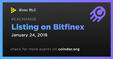 Listing on Bitfinex