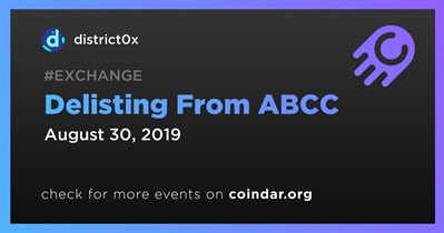 Delisting From ABCC