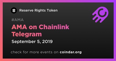 AMA on Chainlink Telegram