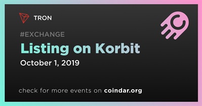 Listing on Korbit
