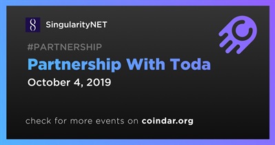 Partnership With Toda