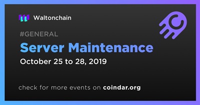 Server Maintenance