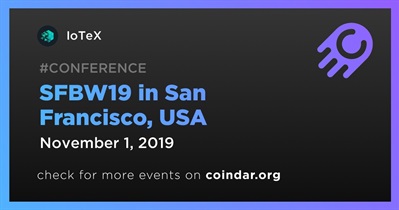 SFBW19 in San Francisco, USA