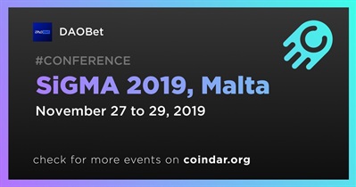 SiGMA 2019, Malta