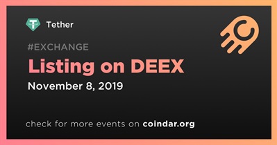 Listing on DEEX