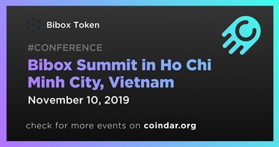 Bibox Summit in Ho Chi Minh City, Vietnam