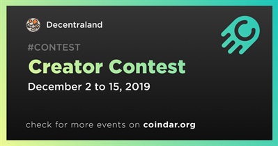 Creator Contest