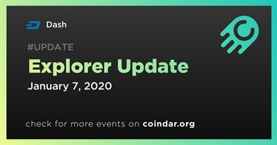 Explorer Update