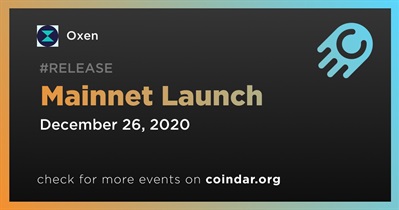 Mainnet Launch