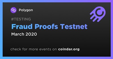 Fraud Proofs Testnet