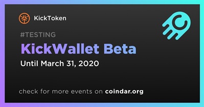KickWallet Beta