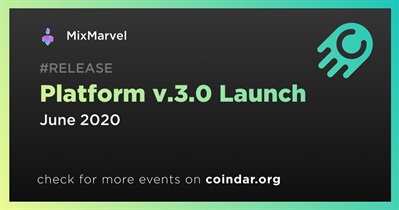 Platform v.3.0 Launch