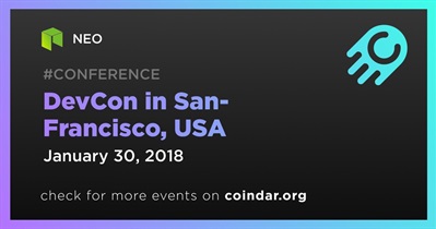 DevCon in San-Francisco, USA