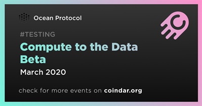 Compute to the Data Beta