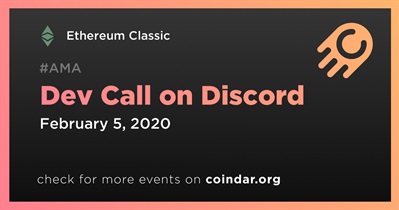Dev Call on Discord