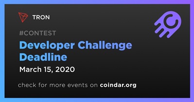 Developer Challenge Deadline