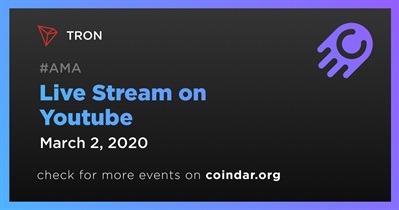 Live Stream on Youtube