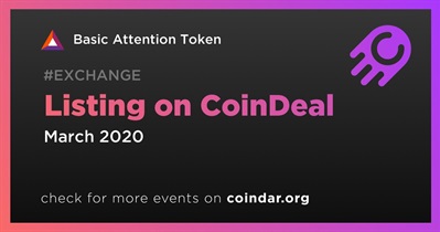Listing on CoinDeal