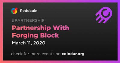 Partnership With Forging Block