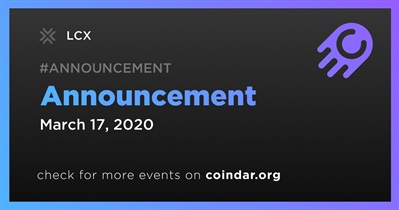 Announcement