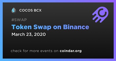 Token Swap on Binance