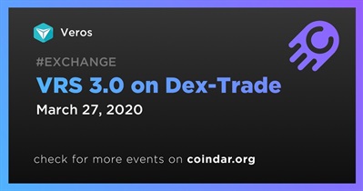 VRS 3.0 on Dex-Trade