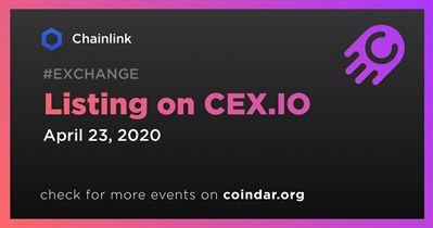 Listing on CEX.IO